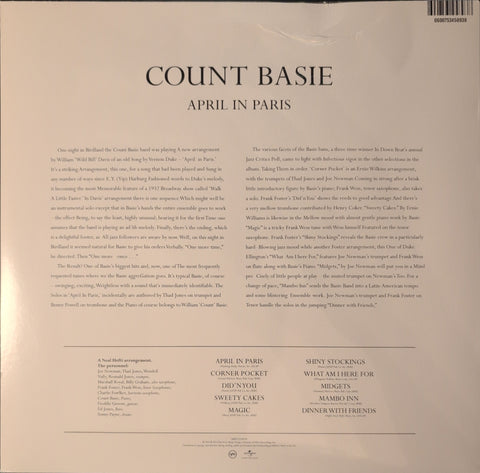 Count Basie And His Orchestra – April In Paris