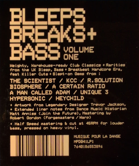 Bleeps, Breaks + Bass Volume One
