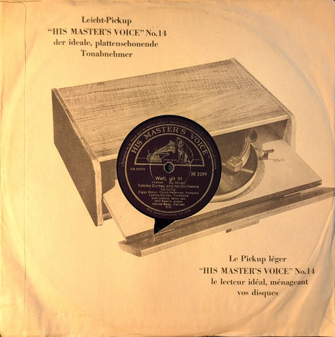 Tommy Dorsey And His Orchestra – Somewhere A Voice Is Calling (mit Frank Sinatra) / Well, Git It!
