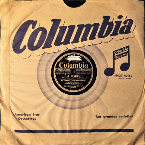 Germaine Cernay, Orch. M. M. Cariven – La Guerre des Valses / Le Rosaire