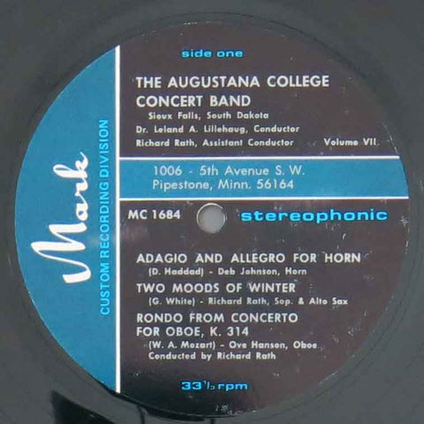 The Augustana College Concert Band VII