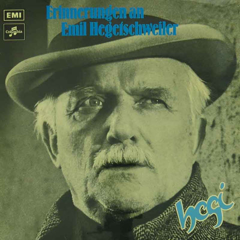 Erinnerungen an Emil Hegetschweiler