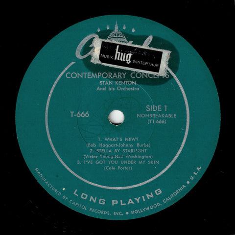 Stan Kenton – Contemporary Concepts
