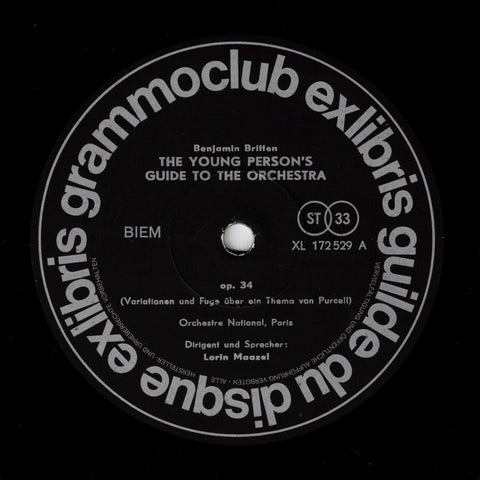 Britten - The Young Person's Guide To The Orchestra / Prokofieff - Peter und der Wolf