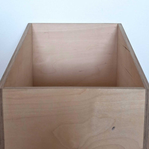 Schallplattenbox für Schellack und Vinyl 10 inch (25 cm) gross