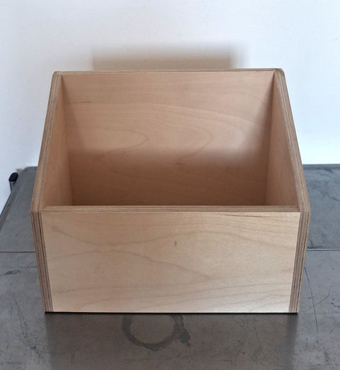 Schallplattenbox für Schellack und Vinyl 10 inch (25 cm) klein