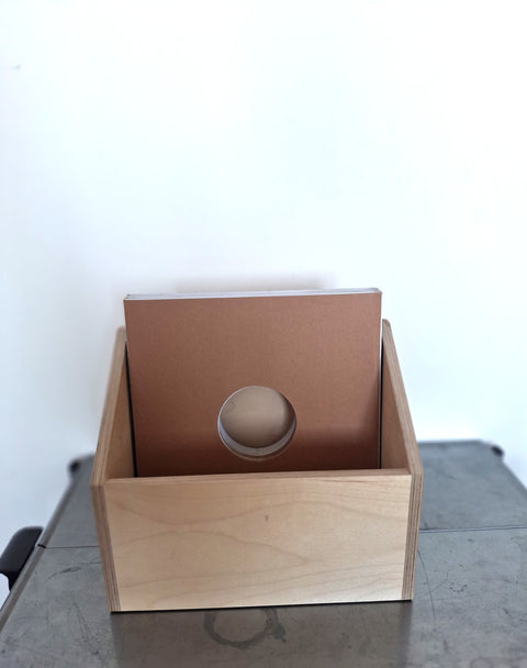 Schallplattenbox für Schellack und Vinyl 10 inch (25 cm) klein