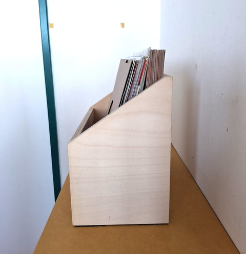 Schallplattenbox für Schellack und Vinyl 10 inch (25 cm) klein