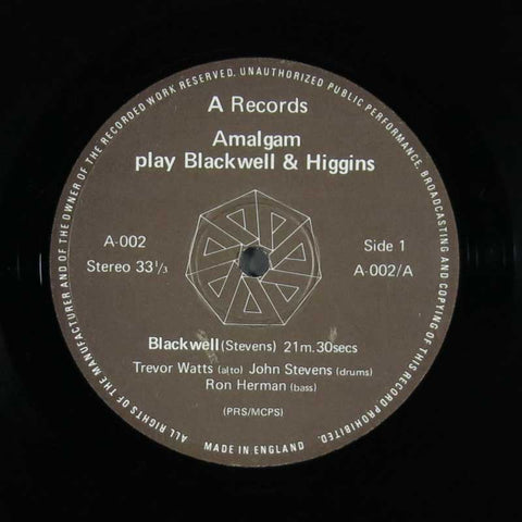 Amalgam play Blackwell & Higgins