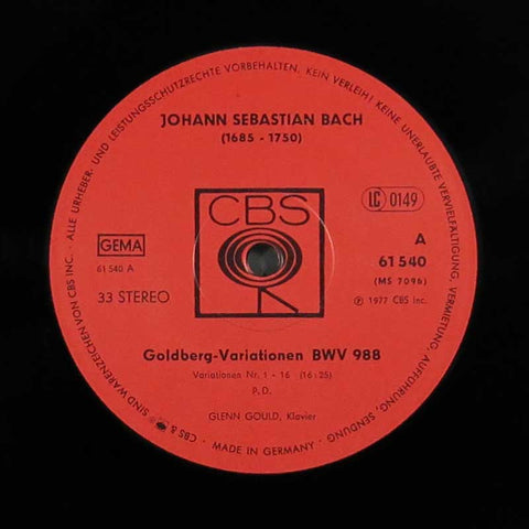 Bach - Goldberg Variations