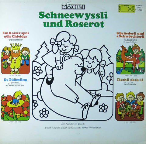 Schneewyssli und Roserot