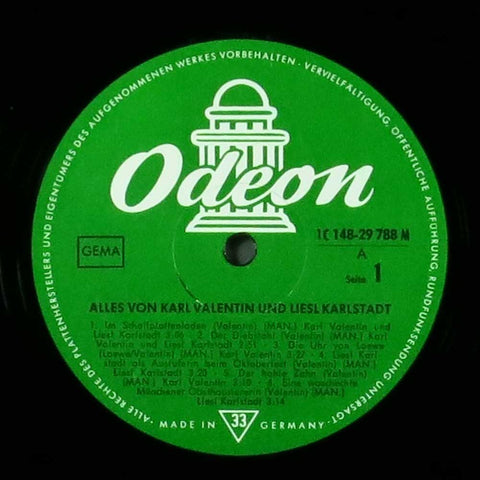 Alles von Karl Valentin und Liesl Karlstadt