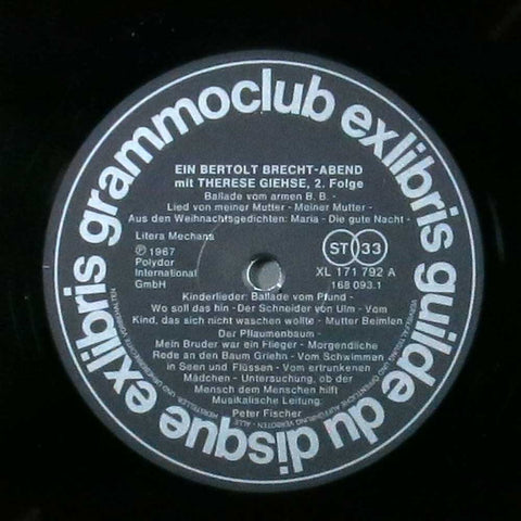 Ein Bertolt Brecht Abend 2. Folge