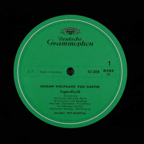 Jugendlyrik und Balladen