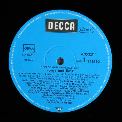 Gershwin - Porgy and Bess