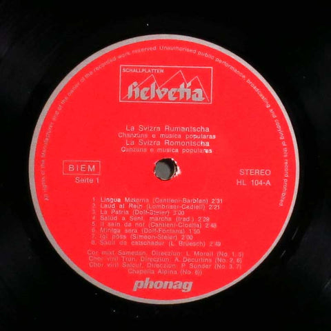 Canzuns e musica popularas