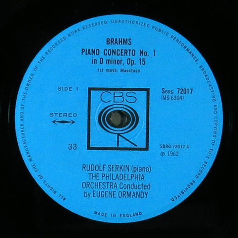 Brahms - Piano Concerto No. 1