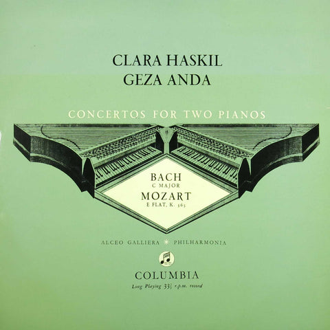 Clara Haskil & Geza Anda – Concertos For Two Pianos (Bach/Mozart)