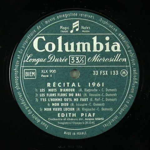 Recital 1961
