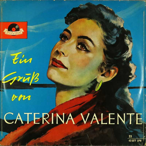 Ein Gruss von Caterina Valente - rar!