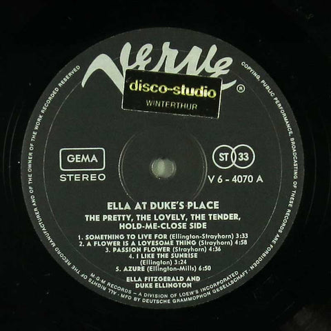 Ella At Duke's Place