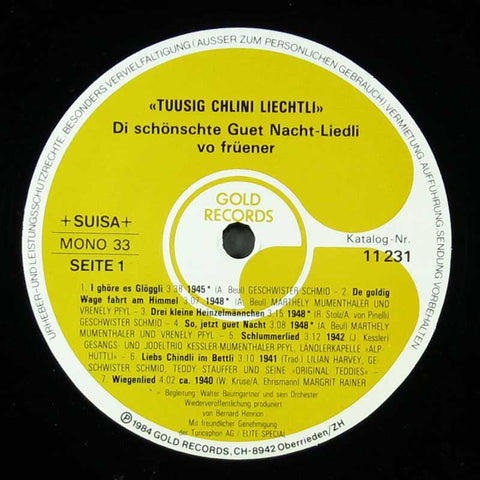 Tuusig chlini Liechtli