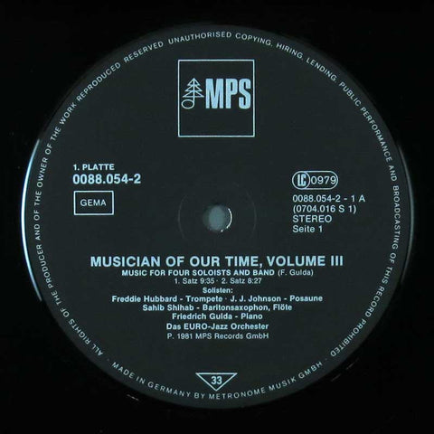 Gulda - Musician Of Our Time Vol. 3