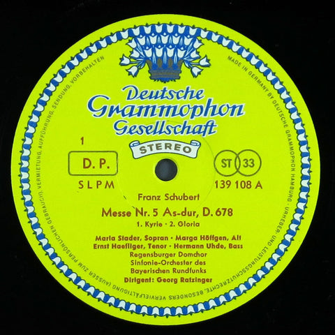 Schubert - Messe Nr. 5 As-dur