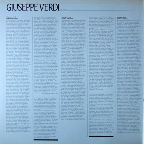 Verdi - Quattro Pezzi Sacri
