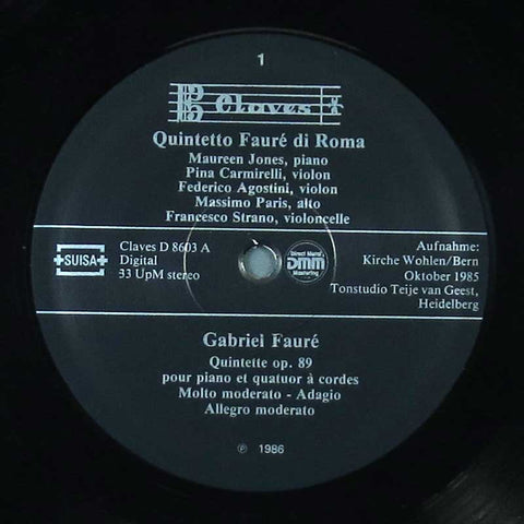 Fauré - Klavierquintette