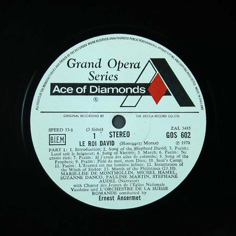 Honegger - Le Roi David