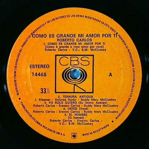 Como es grande mi amor por ti
