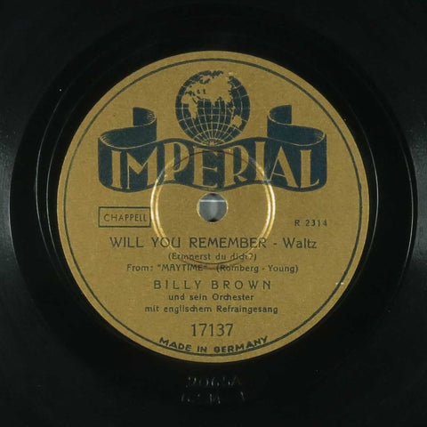 Will You Remember / My Little Buckaroo