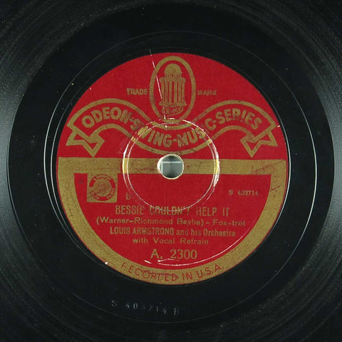 Bessie Couldn't Help It / St. Louis Blues - fürs Archiv!
