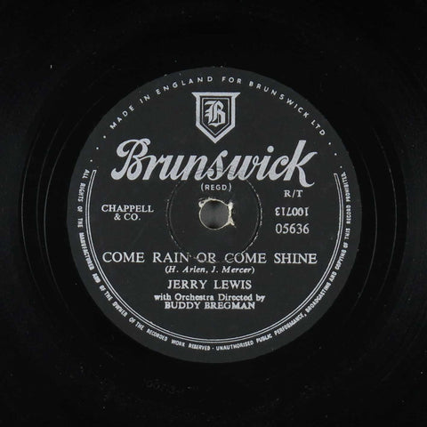 Come Rain Or Come Shine / Rock-A-Bye Your Baby With A Dixie Melody