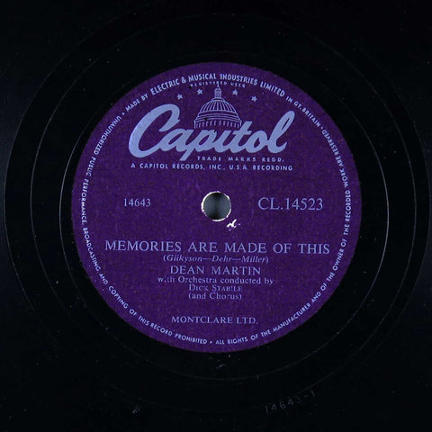 Memories Are Made Of This / Change Of Heart