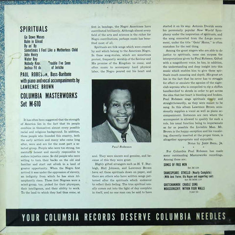 Robeson - Spirituals