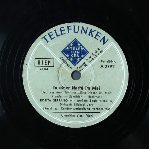 In einer Nacht im Mai / Vieni, Vieni