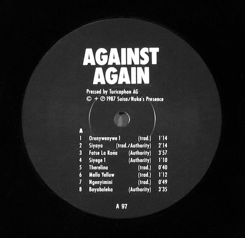 Against Again