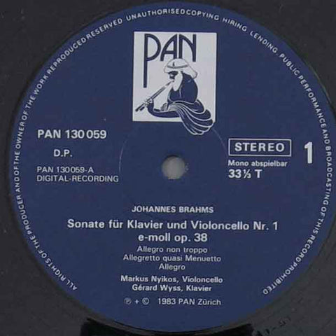 Brahms/Schubert - Cellosonaten
