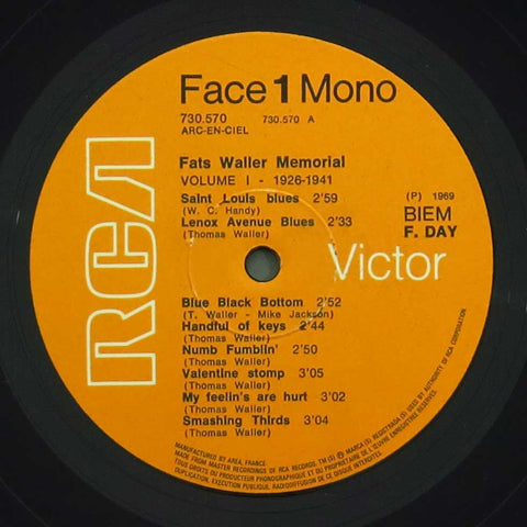 Fats Waller Memorial
