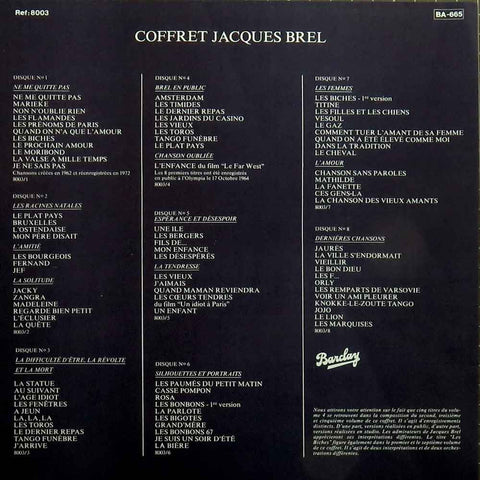 Coffret Brel