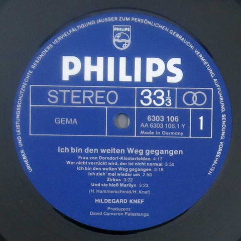 Ich bin den weiten Weg gegangen