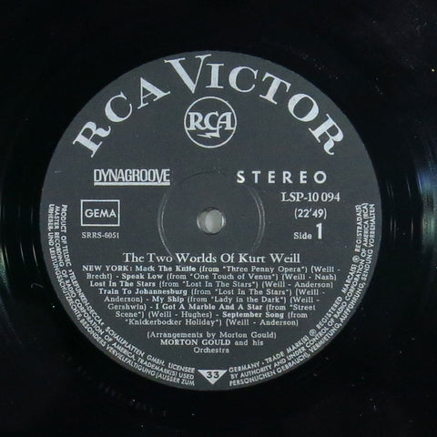 The Two Worlds Of Kurt Weill