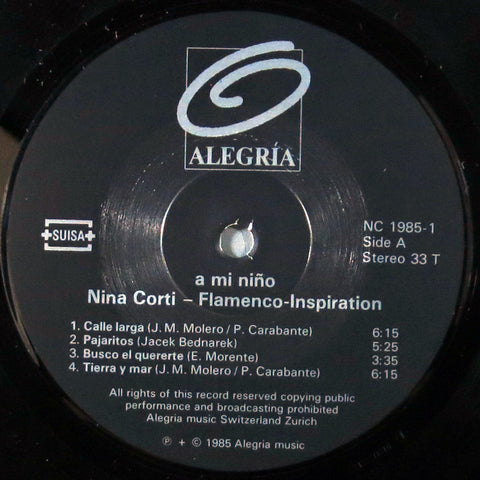 Nina Corti – A mi niño / Flamenco-Inspiration