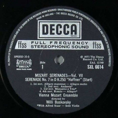 Mozart - Serenades Volume 7