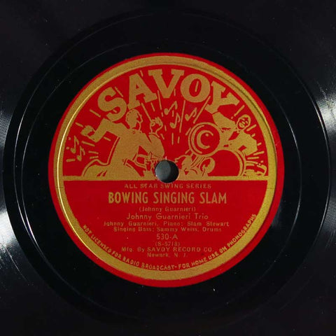 Bowing Singing Slam / Gliss Me Again