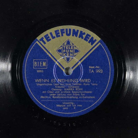 Wenn es Frühling wird... / Warum soll ich treu sein?