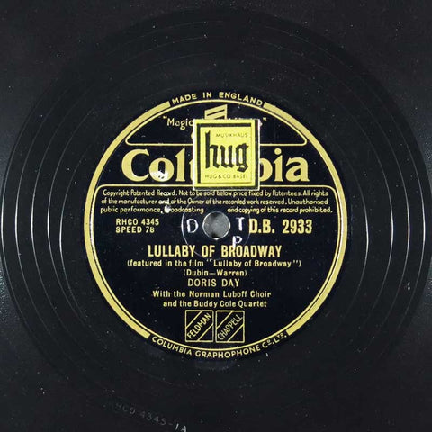 Lullaby Of Broadway / I'll Be Around