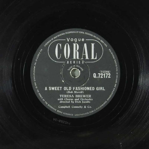 A Sweet Old Fashioned Girl / Goodbye John